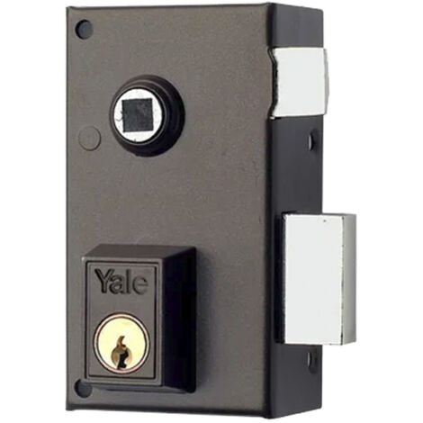 Cerradura Sobreponer 60X35Mm 56B60Dhp Hierro Pintado Picaporte/Palanca Derecha Yale