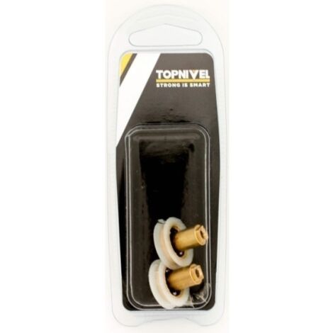 Rueda Mampara Rodamiento Metalico 22Mm Nv107612 Con Tornillo