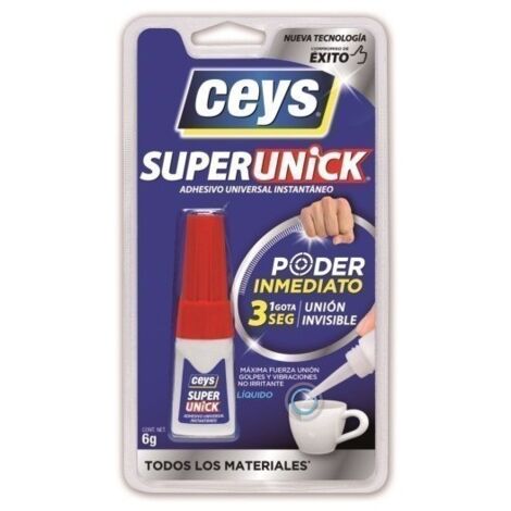 Adhesivo Instantaneo 6 Gr Universal Superceys Ceys