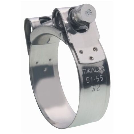 Abrazadera 59-63Mm Supra Inox W2 Miikalor 25 Piezas