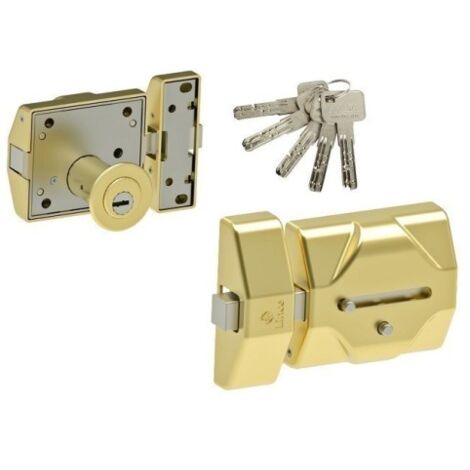 Cerrojo Sobr. 7930Rsshl 83X95Mm Alta Seg. Silencioso Ltdo. L