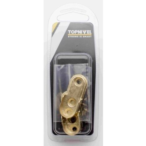 Soporte Barra Armario Lateral 15Mm Oval Zamak Lat Nivel 2 Pz
