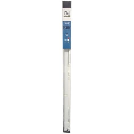 Riel cortina 0,71/1,22mt epid bl decorline pared 744017122