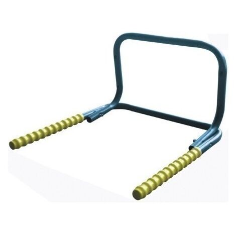 Gancho Ordenacion Bicicleta Nivel Acero Plastico Gris Mango Revestido Nv10047