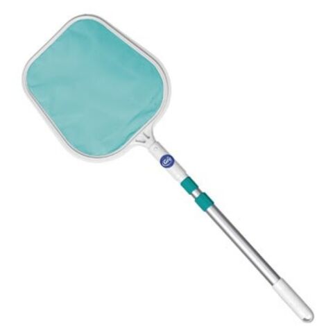 Recogehojas De Superficie Con Mango De Aluminio Telescopico