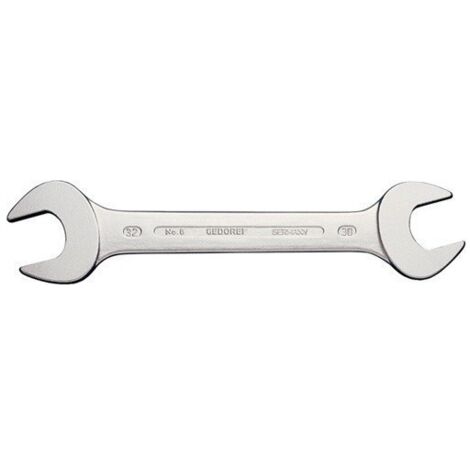 Llave De Doble Boca 6 22 X 24 Mm Longitud 250 Mm Cromada Ged (1/5)