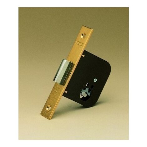 Cerradura Madera Embutir  23X45Mm 51/70Hl Laton Canto Cuadrado Yale