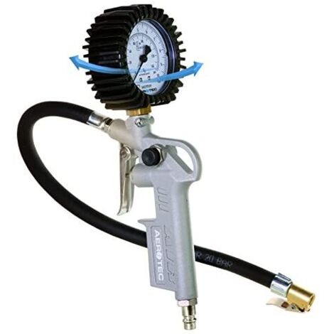 Aerotec 200548 hinchador de neumáticos de aluminio ligero (1/4)