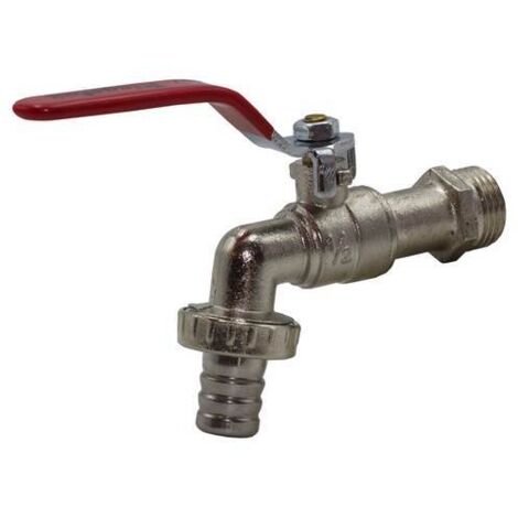 Grifo Jardin Curvo 3/4 X 1" Palanca Riegolux 0