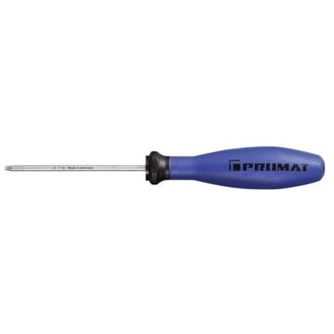 Destornillador tamaño T 10 hojas 80 mm de largo mango 3C hoja redonda PROMAT