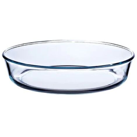 Bandeja vidrio horno pyrex redondo - Ø25 cm