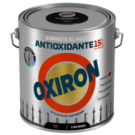 Esmalte Antioxidante Mate 2,5 Lt Ne Ext. Liso Titan Oxiron