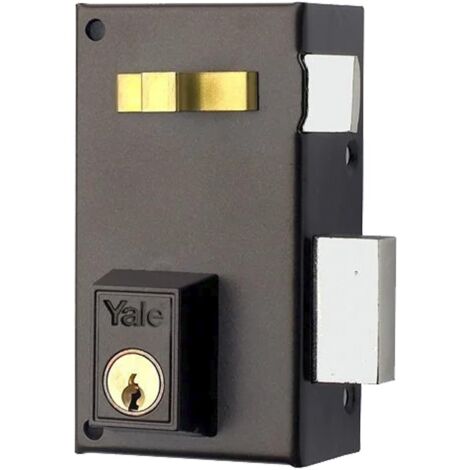 Cerradura Sobreponer 60X35Mm 56A60Dhp Hierro Pintado Picaporte/Palanca Derecha Yale