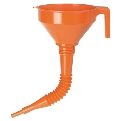 Embudo de plástico con salida flexible D160 - 1,2l (1/4)