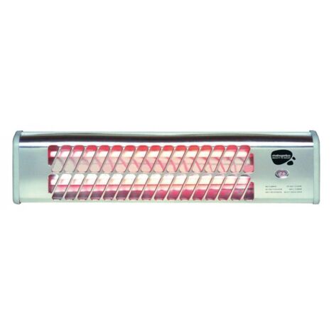 Estufa Electrica Baño 600/1200W Cuarzo 2 Barras Vivah