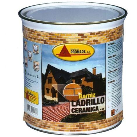 Barniz Ladrillo Ceramica Sintetico 750 Ml Afex104 Promade