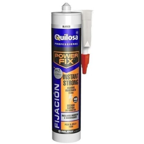 Adhesivo Sellador Polim 290 Ml Bl Ms Power Fix Quilosa