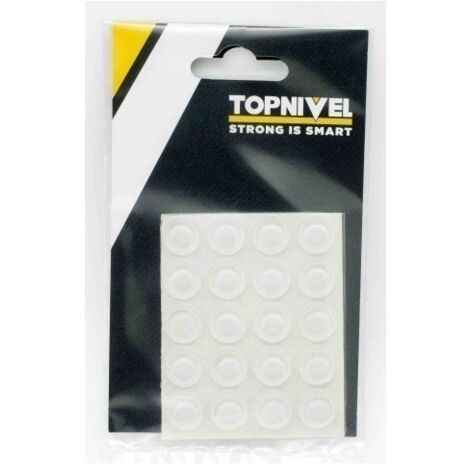 Tope Proteccion Golpes 13X 4Mm Adhesivo Antidesl Tra Nivel 25 Pz