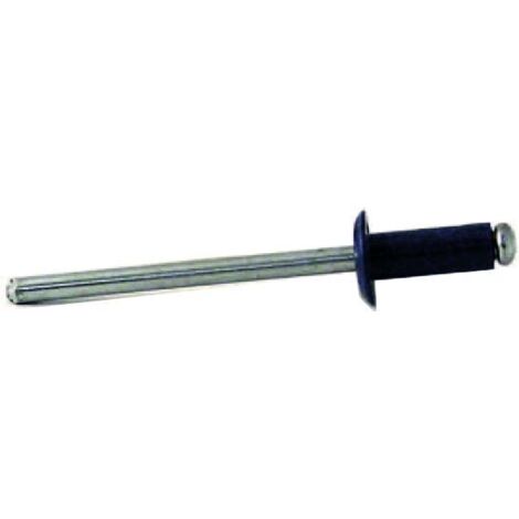 Remache Fij Estand. 4X10Mm Alu Lac.Neg Bralo 500 Pz (1/4)