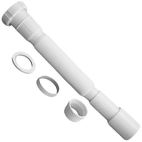 TECNOAGUA SIFON PVC MANGUITO EXTENSIBLE TUERCA LOCA 32-40 mm.1 1/2" T39D