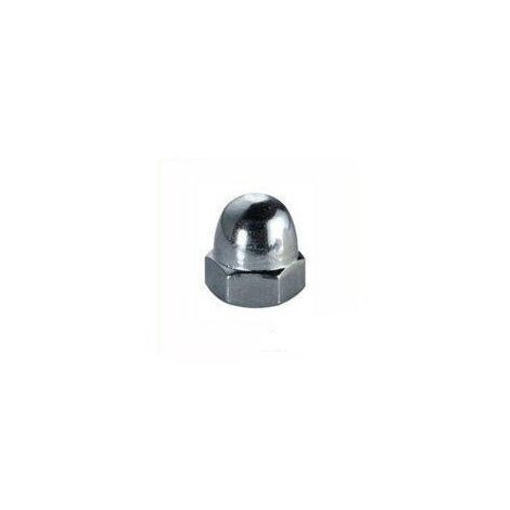 Tuerca Hexagonal 1587 M-04 Ciega Niquelada Fontana 100 Pz