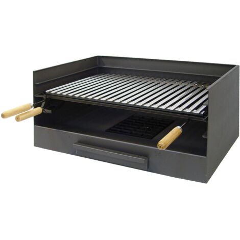 Cajón con Parrilla Inoxidable 61x40x32cm Imex El Zorro