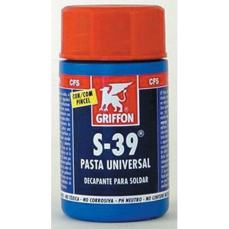 Decapante Soldadura Pasta 125Gr Universal S-39 Griffon 125 Gr (1/4)