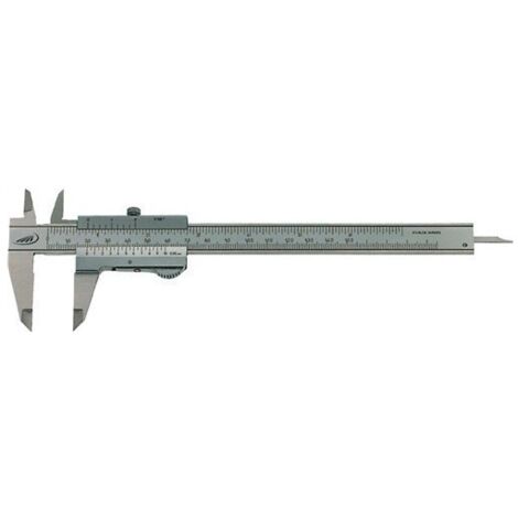Calibre Pie De Rey De Bolsillo Din 862 Duo-Fix 150 Mm Tornil