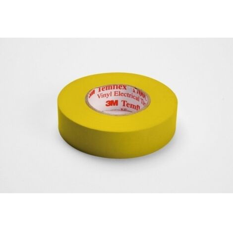 Cinta Aisl. 1,9Cmx20Mt Temflex™ 1300 Pvc Amarilla 3M™