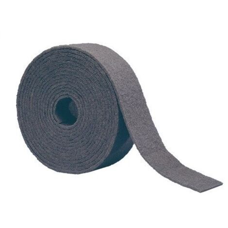 Rollo De Vellon Abrasivo Longitud 10 Mm Ancho 100 Mm Fino Ma