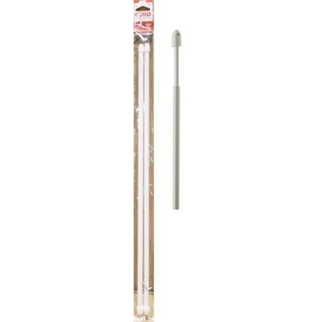 Varilla extensible para visillo - 70-125 cm - Blanco