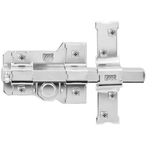 Cerrojo Sobreponer 115Mm 302-T Niquel Bombillo 50Mm Derecha Fac