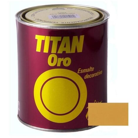 Esmalte Sintetico Decoracion 125 Ml Oro Rojo Interior Titan (1/5)