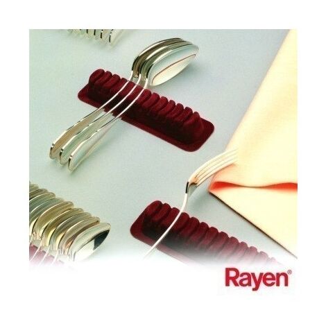 Organizador Cuberteria 114 Cubiertos Adhesivo Rojo Rayen