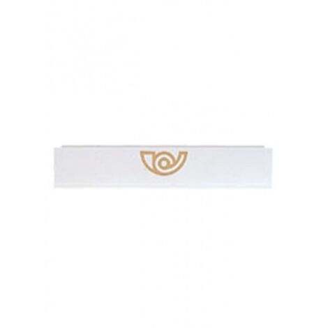 BTV BOCACARTAS MOD.10 ALUMINIO PINTADO BLANCO 58x282 MM=00410
