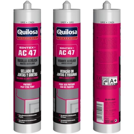 Sellador Acril U/Gral 300 Ml Ladr Sintex Ac47 Quilosa