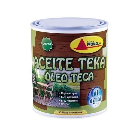 Aceite Teca Protector 750 Ml Inc. Al Agua Promade