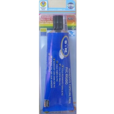 Pegamento Pvc Rigido 125 Gr S M