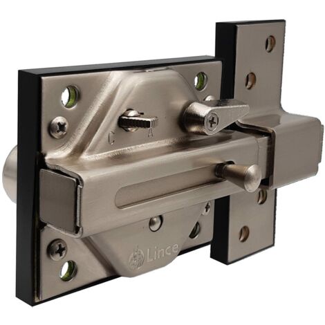 CERROJO ALTA SEGURIDAD 7930R ACABADO CROMO MATE 97930RCM LINCE