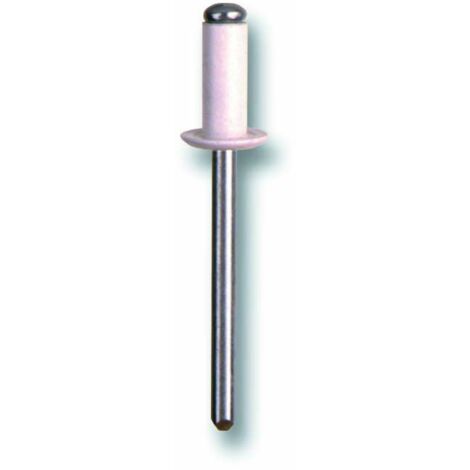 Remache Fij Estand. 4X10Mm Alu Lac.Bl Bralo 500 Pz