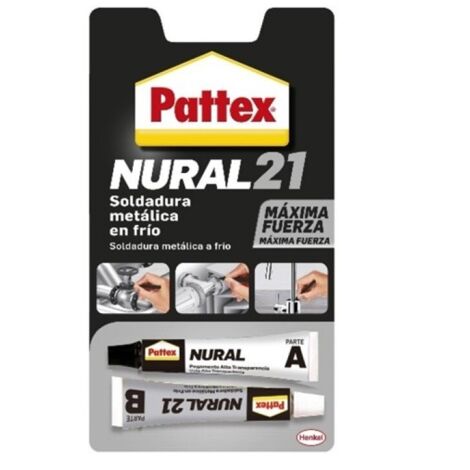 Cemento Adhesivo Metales 22 Ml Nural-21 Pattex