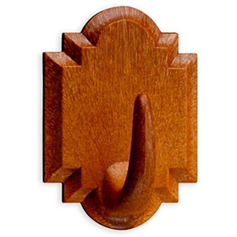 Colgador Hogar 45X32X21Mm Adhesivo Plastico Madera 2061-8+ Inofix 2 Pz (1/3)
