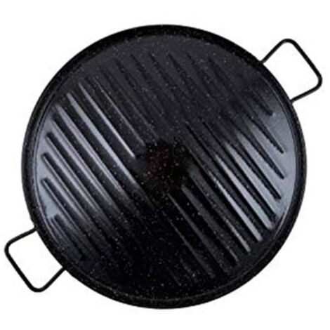 GARCIMA plancha asar grill esmalte 46 cm , Plancha asar grill esmalte 46 cmFabricada en acero de alta calidadEsmaltada par mejor limpiezaPerfecta para cocinara a gas o
