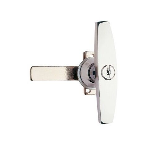 Cerradura mueble metalico m66100c0030 cr manilla aga