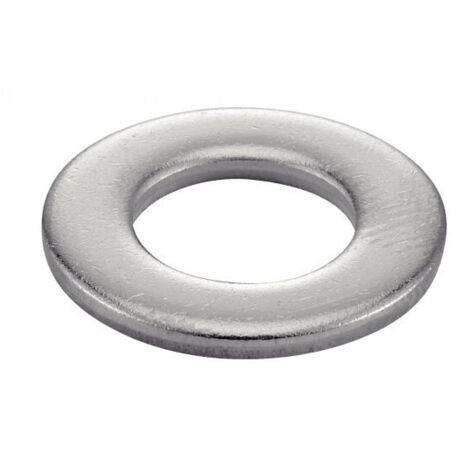 Arandela plana cortada - Acero inoxidable A2 Ø10 mm - Caja de 100
