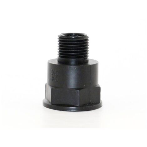 Manguito Riego Reducido H3/4"-M1/2" Fitting Polipropileno (1/2)