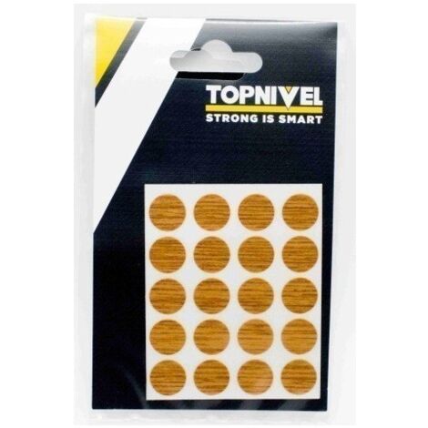 Tapon Cubretornillo Adhesivo 13Mm Rob Nivel 20 Pz