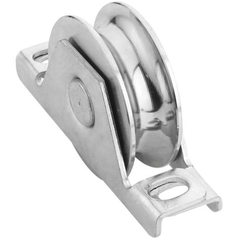 Polea Puerta Corredera 90X20Mm Canal Peso Maximo 655Kg
