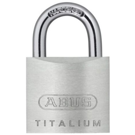 Candado Seguridad 20Mm Arco Corto Aluminio Titalium Abus