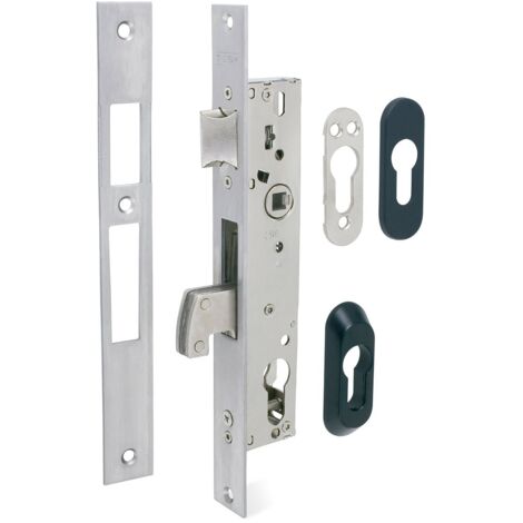 Cerradura Embutir Carpinteria Metalica. Palanca Basc. Tesa Inox 2240353Ai 2240353